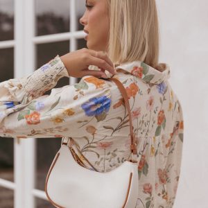 Alessandra Handbag - White