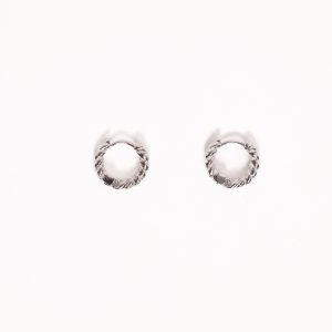 Aria Earrings - Silver