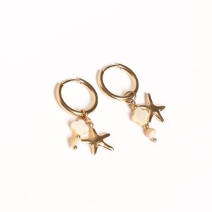 Catania Charm Earrings - Gold