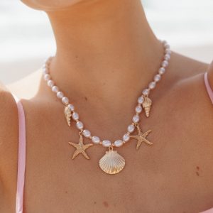 Costa Necklace - Pearl