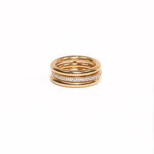 Domitia Ring Set - Gold