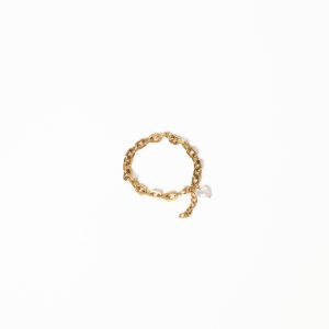 Kaelani Bracelet - Gold/Pearl