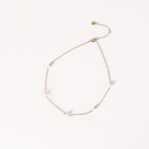 Kealy Pearl Necklace - Gold