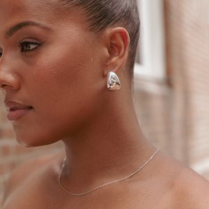 Leandra Earrings - Silver