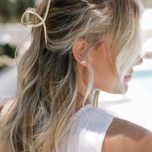 Linda Hair Clip - Gold