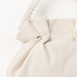 Mia Pearl Bag - White
