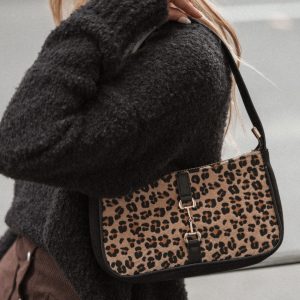 Natty Handbag - Leopard