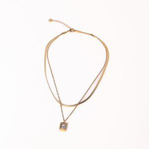 Nyssa Necklace - Gold
