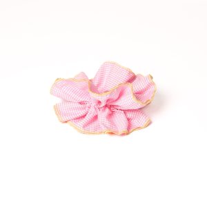 Tegan Scrunchie - Pink/Orange