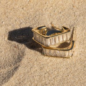 Tiffany Hoop Earrings - Gold