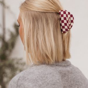Verena Hair Clip - Red