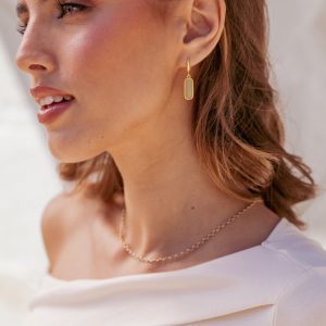 Xena Earrings - Sage/Gold
