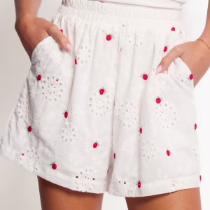 Aisha Shorts - White