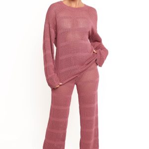 Crawford Pant - Rose