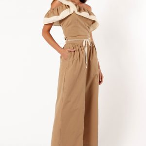 Everly Pants - Tan