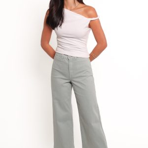 Gemma Cropped Wide Leg Jean - Zuma