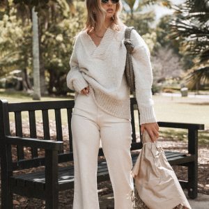 Just Black Trouser Wide Leg Jean - Supermoon