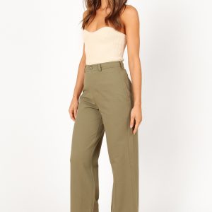 Lawrence Pant - Olive Green