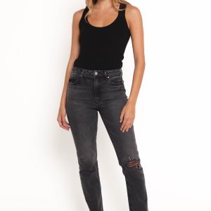 Willa High Rise Straight Leg Jeans - Riot