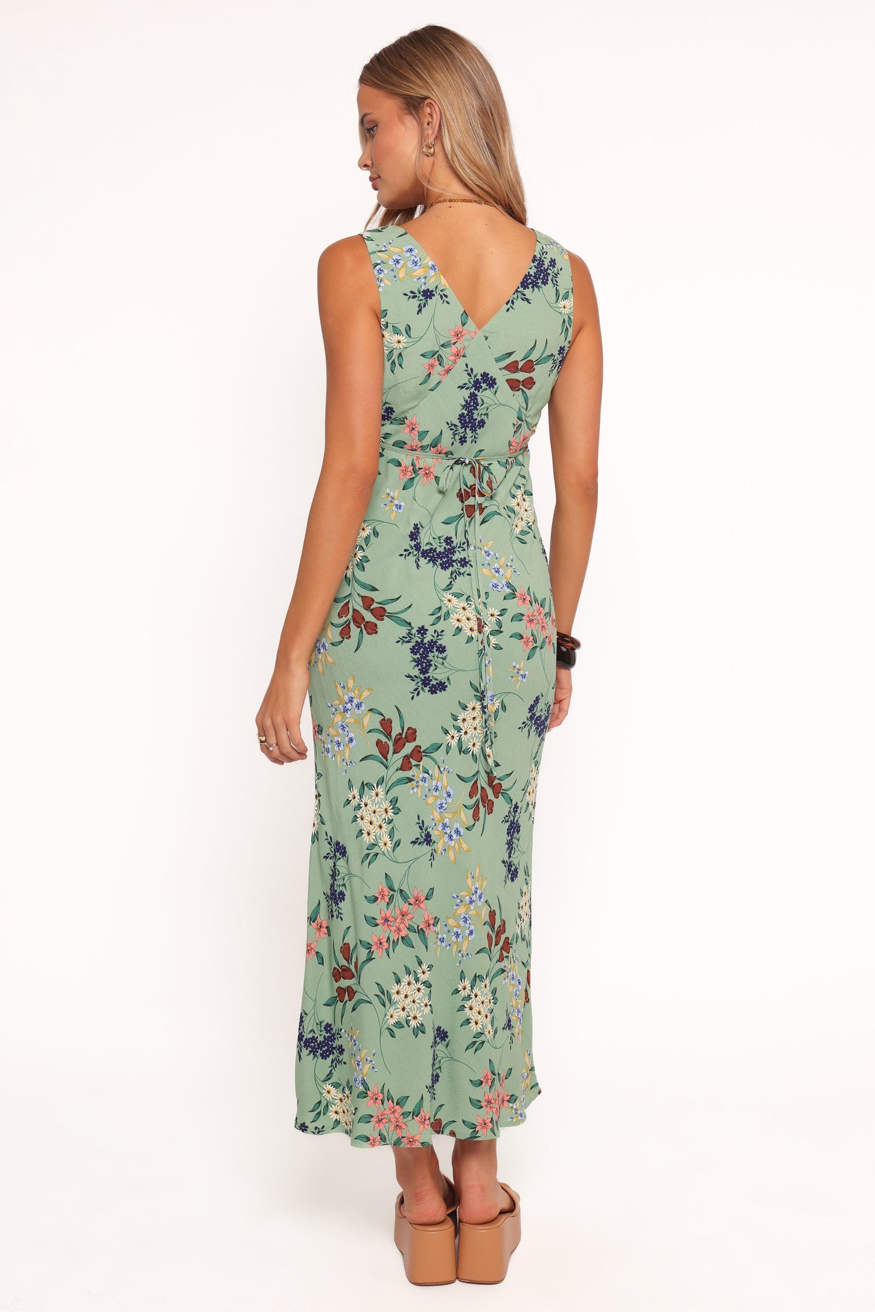Acilia Midi Dress - Sage Floral - Image 4