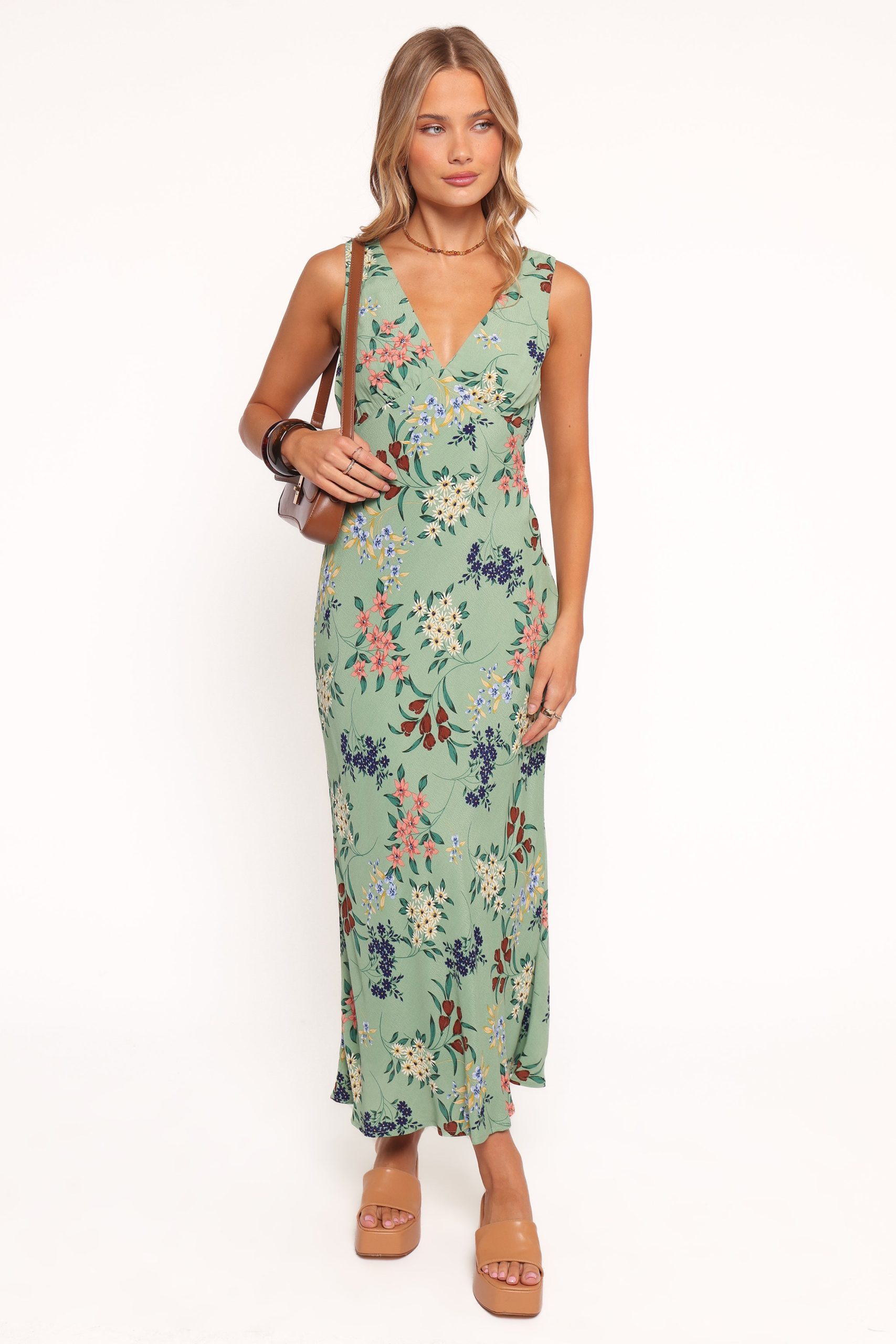 Acilia Midi Dress - Sage Floral - Image 5