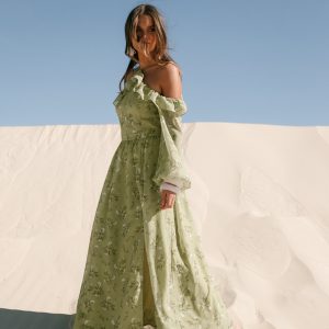 Alina Maxi Dress - Sage Botanica