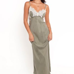 Alita Midi Dress - Olive