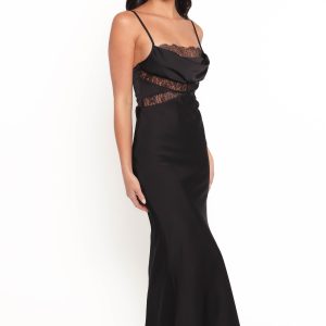 Antonia Midi Dress - Black