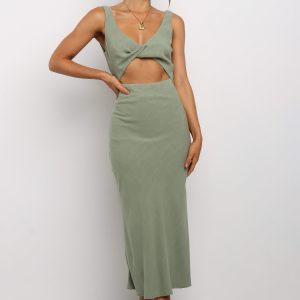 Apollo Dress - Olive