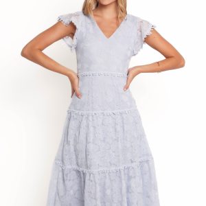 Asher Midi Dress - Blue