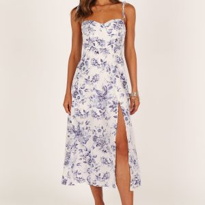 Azelia Dress - Blue Floral