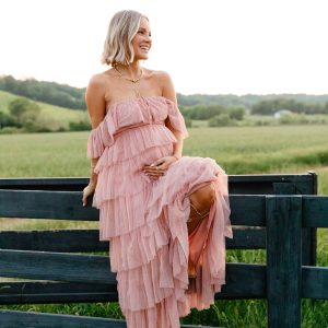 Belle Maxi Dress - Blush