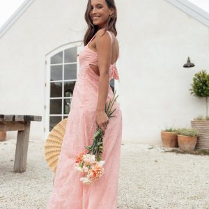 Beryl Maxi Dress - Pink