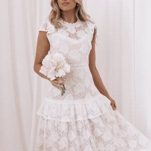 Carol Maxi Dress - White