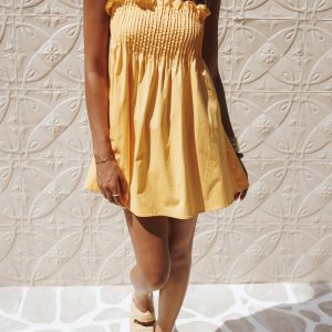 Carson Pleated Mini Dress - Mango