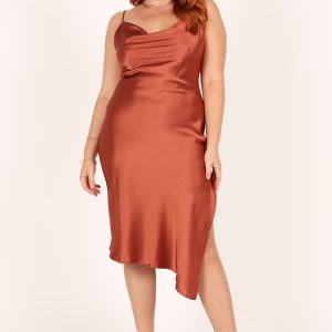 Cyprus Dress - Rust