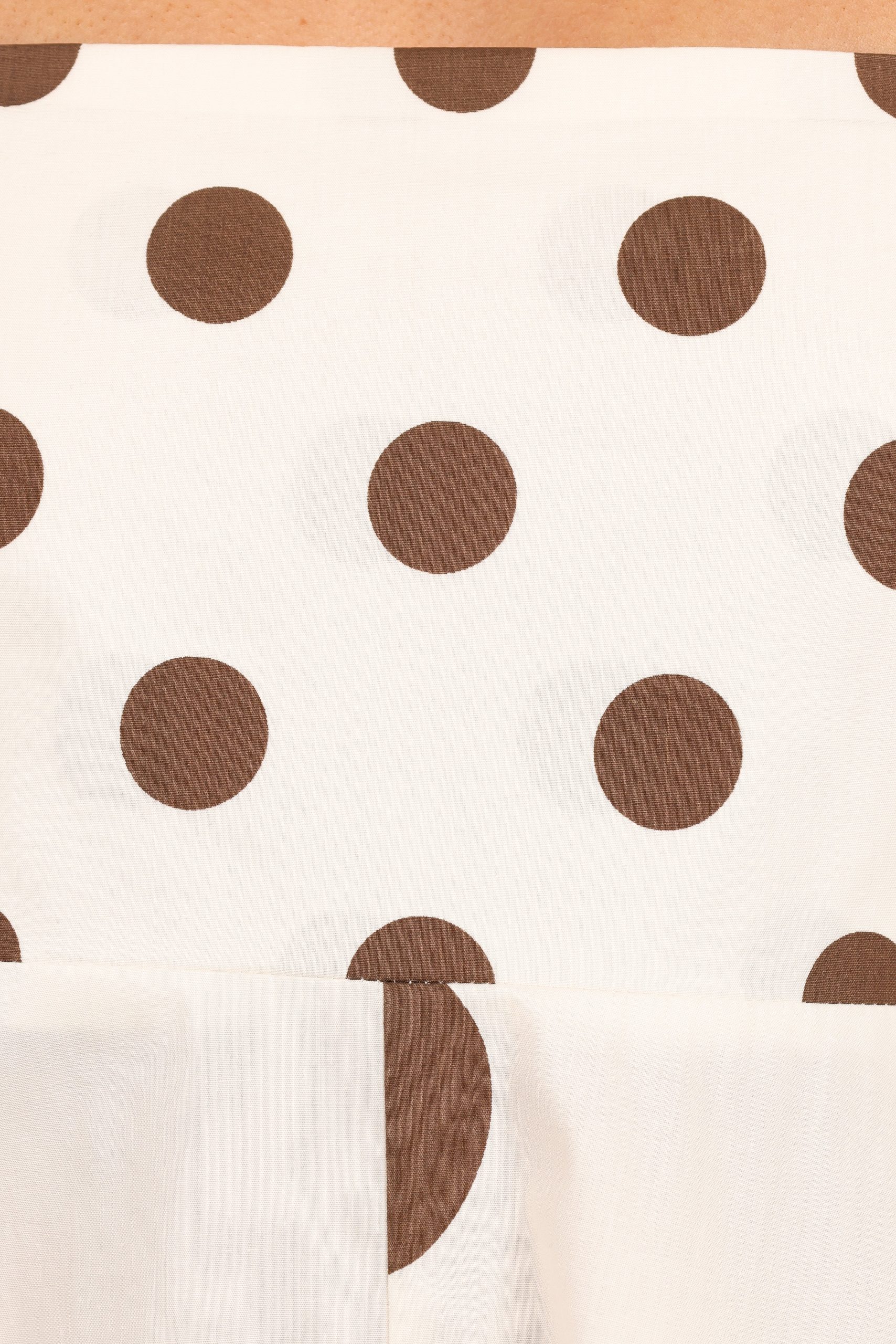 Deenie Maxi Dress - Chocolate Brown Spot - Image 8