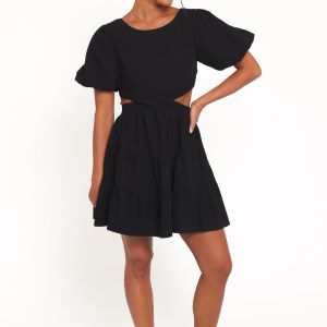 Doris Mini Dress - Black