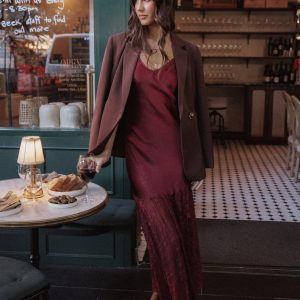 Elowyn Maxi Dress - Cherry