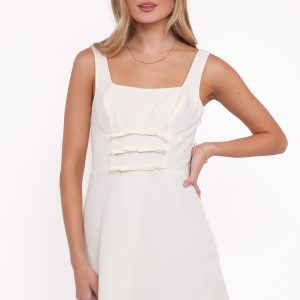 Emer Mini Dress - Cream