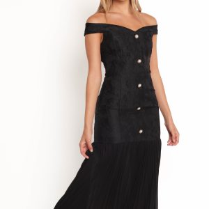 Evelina Maxi Dress - Black