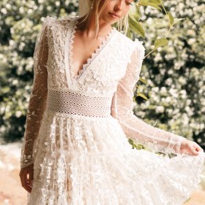 Fern Mini Dress - White