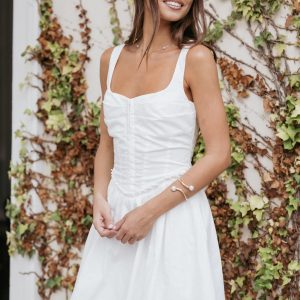 Gale Mini Dress - White