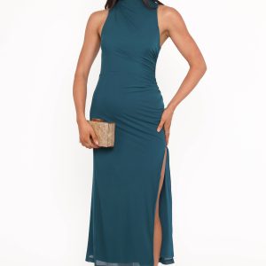 Hayven Midi Dress - Teal