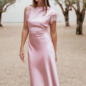 Jenelle Maxi Dress - Pale Pink