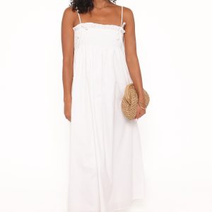 Josie Maxi Dress - White