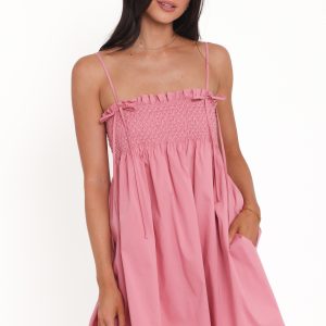 Josie Mini Dress - Pink