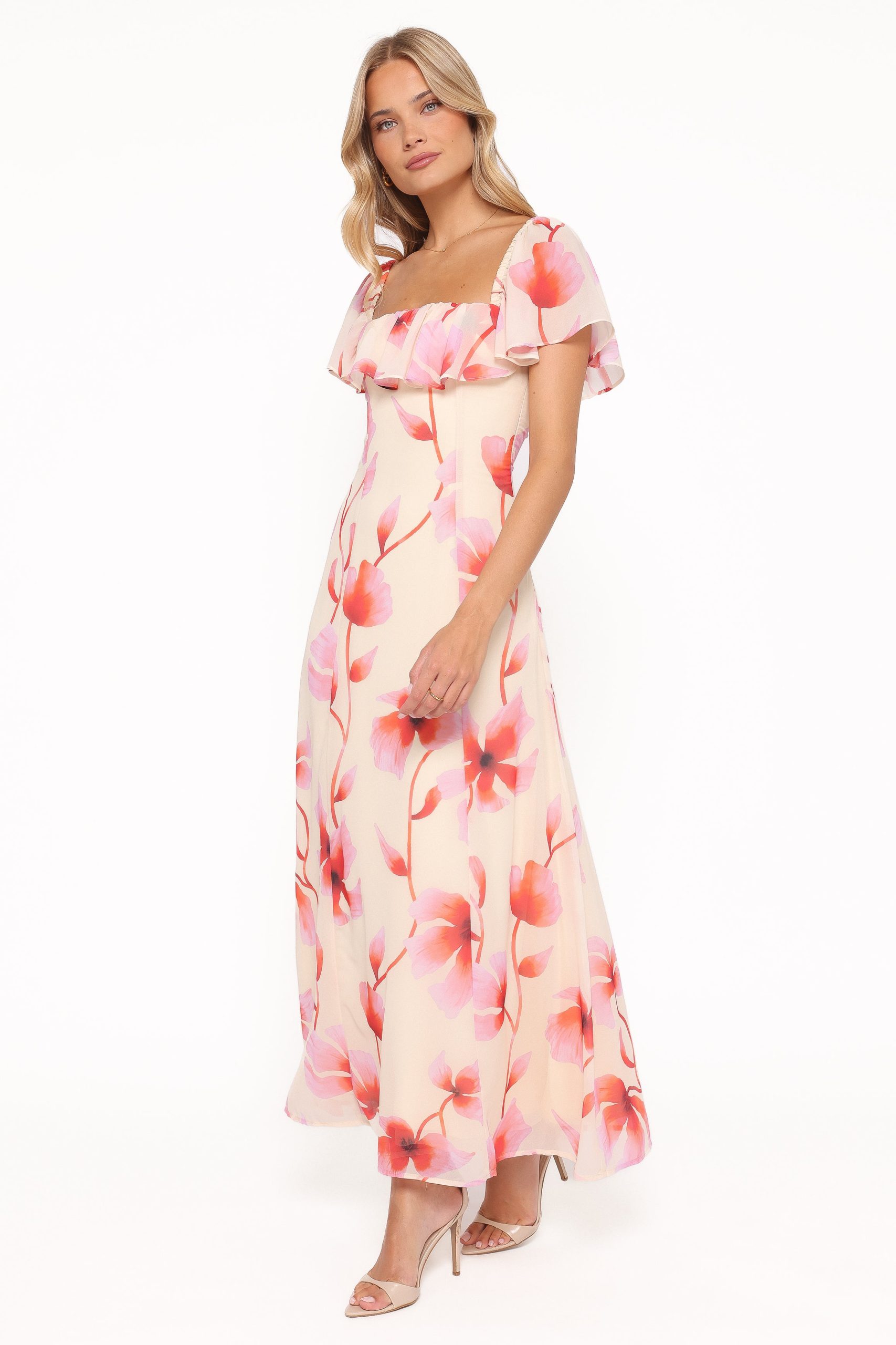 Kamie Maxi Dress - Pink Floral - Image 4