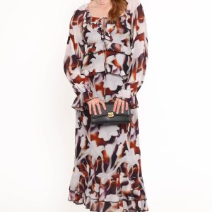Kasey Maxi Dress - Blurred Floral