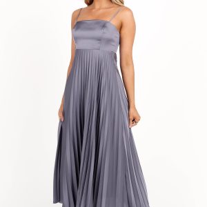 Keegan Maxi Dress - Steel Gray